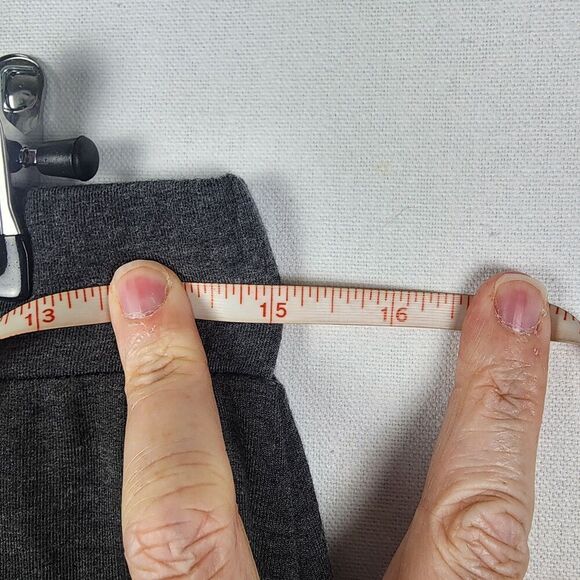 Garnet Hill Gray Knee Length Pencil Skirt Size Small Academia School College - Picture 3 of 6
